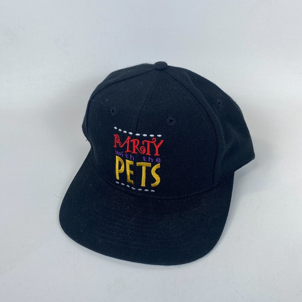 Sportcap Supreme‎ Baseball Cap Mens One Size Black Party With the Pets Strapback